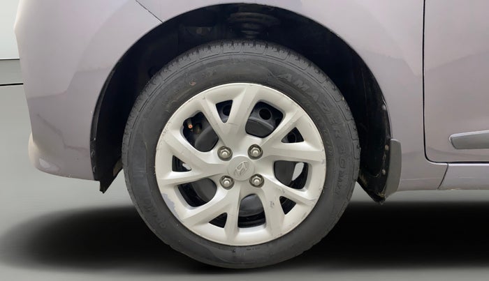 2018 Hyundai Grand i10 SPORTZ (O) 1.2 KAPPA VTVT, Petrol, Manual, 30,999 km, Left Front Wheel