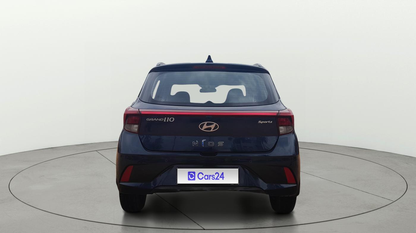 2023 Hyundai GRAND I10 NIOS SPORTZ AMT 1.2 KAPPA VTVT, Petrol, Automatic, 12,815 km, Back/Rear