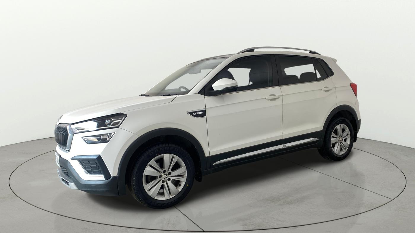 2022 Skoda KUSHAQ AMBITION 1.0L TSI MT, Petrol, Manual, 44,955 km, Left Front Diagonal