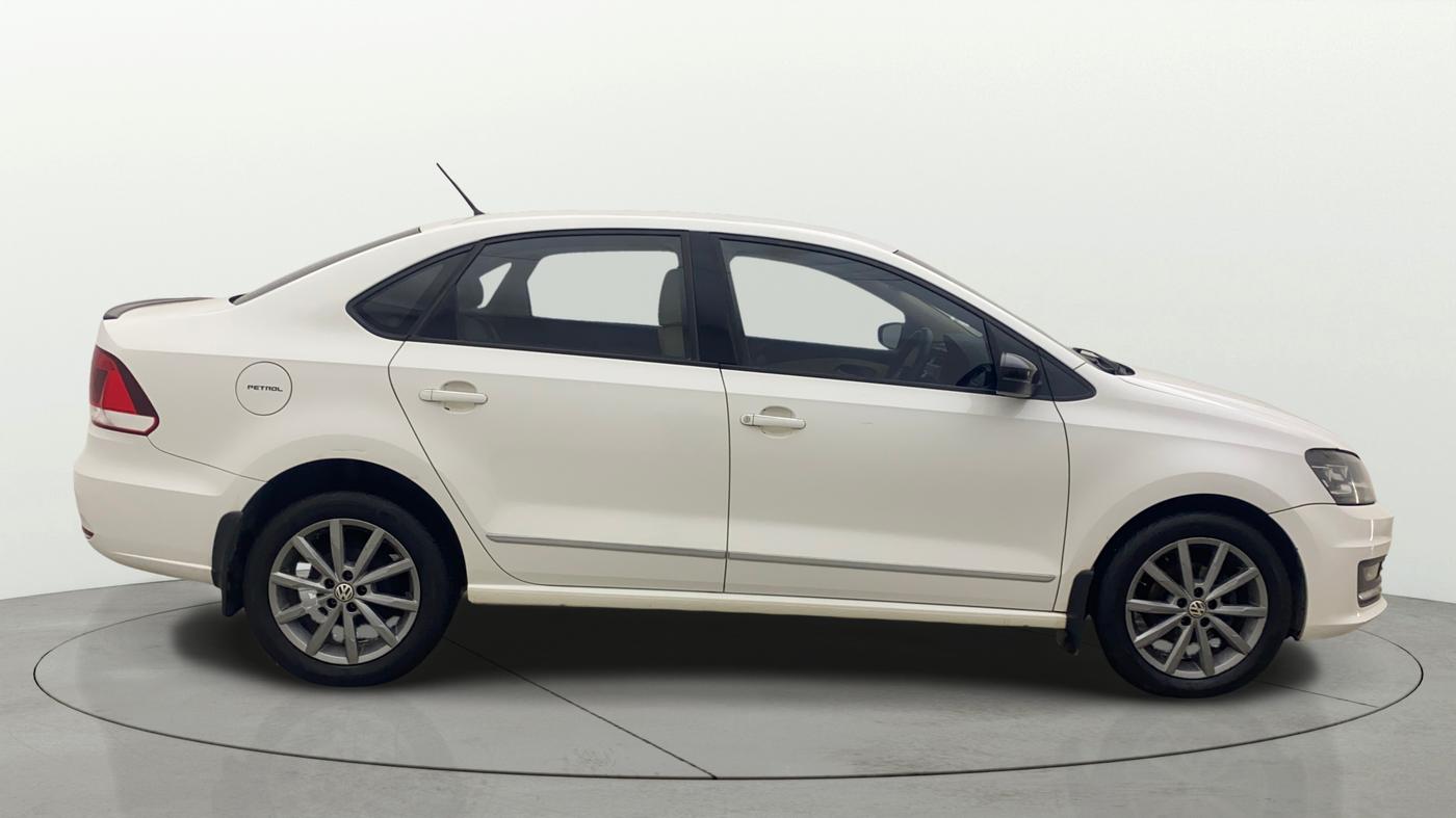 2019 Volkswagen Vento HIGHLINE PLUS 1.2 AT 16 ALLOY, Petrol, Automatic, 65,345 km, Right Side View