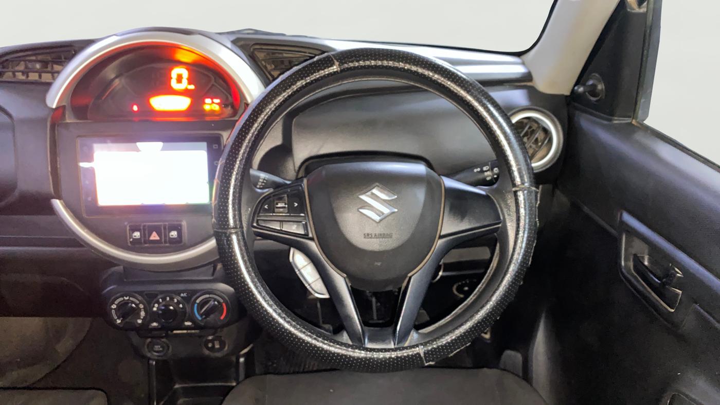 2020 Maruti S PRESSO VXI+, Petrol, Manual, 95,221 km, Steering Wheel Close Up