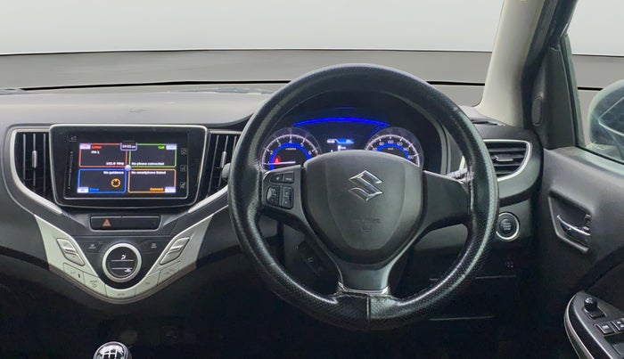 2018 Maruti Baleno ALPHA PETROL 1.2, Petrol, Manual, 64,226 km, Steering Wheel Close Up