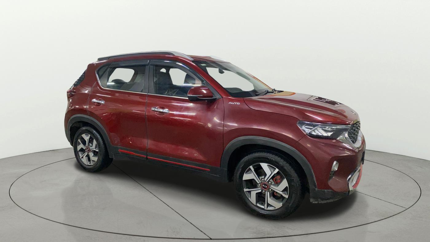 2020 KIA SONET GTX PLUS 1.5 AT, Diesel, Automatic, 74,915 km, Right Front Diagonal