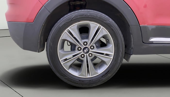 2017 Hyundai Creta SX PLUS AT 1.6 PETROL, Petrol, Automatic, 76,361 km, Right Rear Wheel