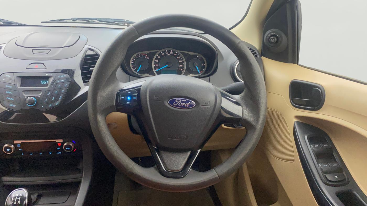 2017 Ford Figo Aspire TITANIUM 1.2 PETROL, Petrol, Manual, 53,528 km, Steering Wheel Close Up