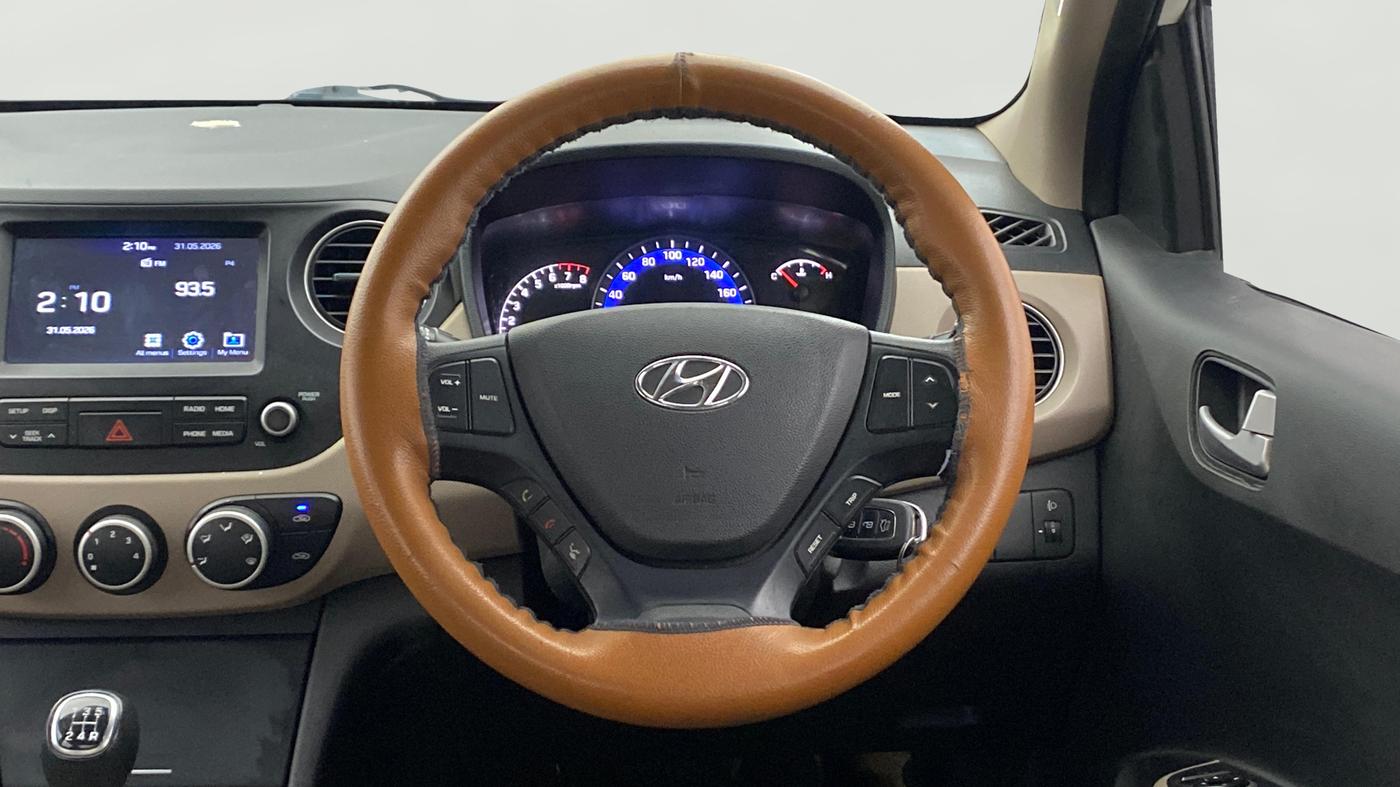 2018 Hyundai Xcent SX 1.2, Petrol, Manual, 72,276 km, Steering Wheel Close Up