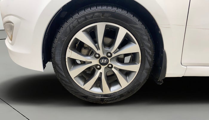 2016 Hyundai Verna 1.6 CRDI SX, Diesel, Manual, 1,44,453 km, Left Front Wheel