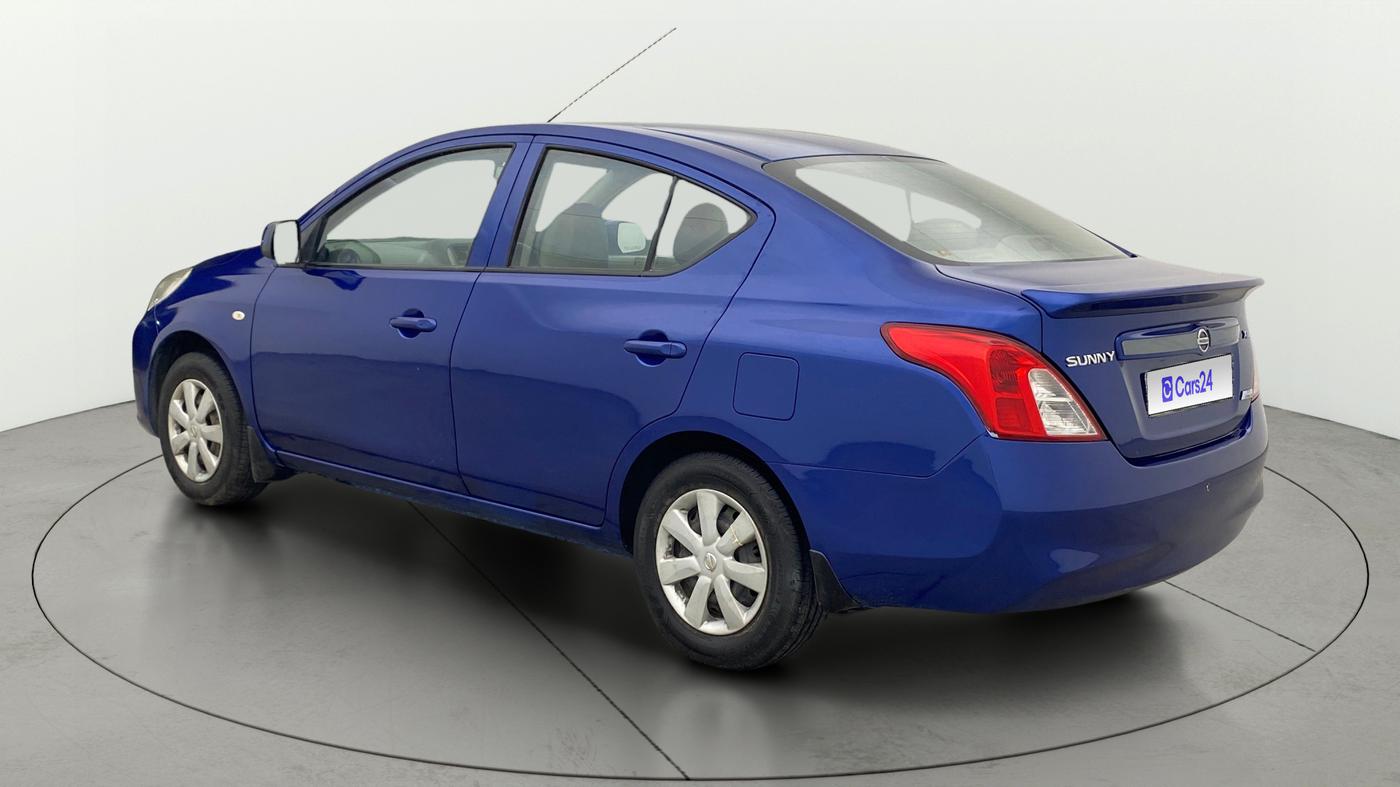 2013 Nissan Sunny XL CVT, Petrol, Automatic, 1,18,253 km, Left Back Diagonal