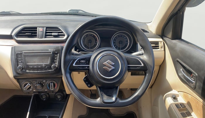 2017 Maruti Dzire VXI, Petrol, Manual, 99,062 km, Steering Wheel Close Up