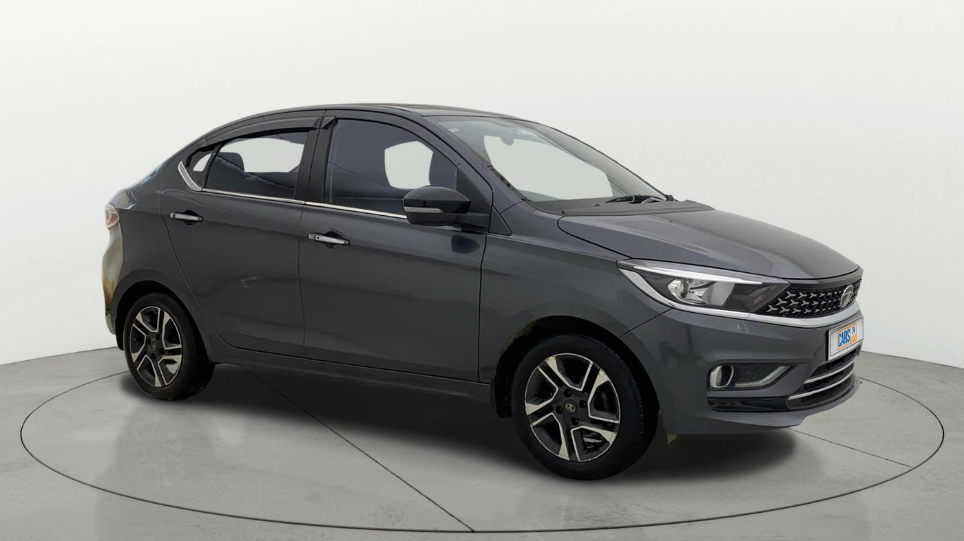 2021 Tata TIGOR XZ PLUS PETROL, CNG, Manual, 46,024 km, Right Front Diagonal
