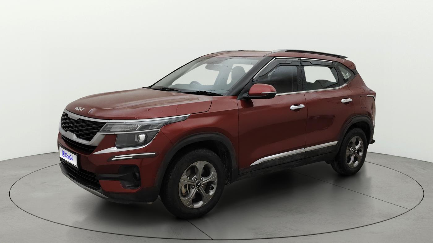 2023 KIA SELTOS HTK PLUS 1.5 IMT, Petrol, Manual, 30,337 km, Left Front Diagonal