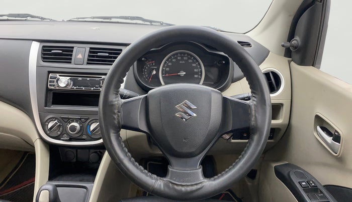 2015 Maruti Celerio VXI AMT, Petrol, Automatic, 1,13,746 km, Steering Wheel Close Up