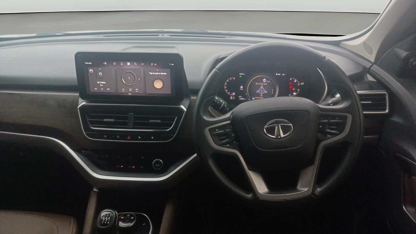 2023 Tata Harrier XZ Plus 2.0Lkryotec halo Dark Edition, Diesel, Manual, 17,494 km, Steering Wheel Close Up