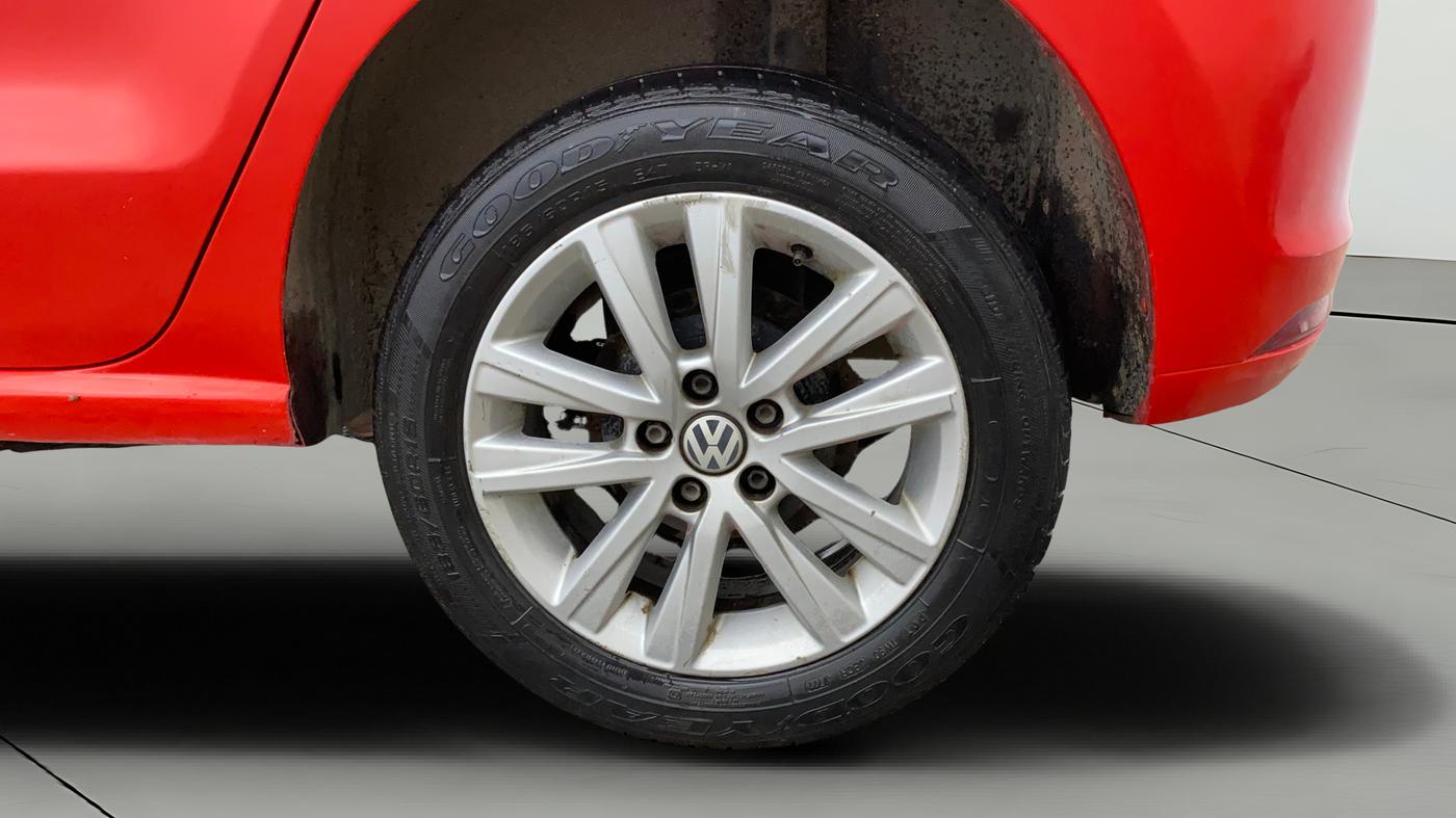 2016 Volkswagen Polo GT TSI AT, Petrol, Automatic, 74,341 km, Left Rear Wheel