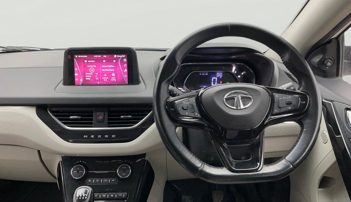 2022 Tata NEXON XZ PLUS (HS) PETROL, Petrol, Manual, 41,540 km, Steering Wheel Close Up