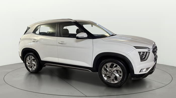 2021 Hyundai Creta SX EXECUTIVE 1.5 PETROL, Petrol, Manual, 53,393 km, Right Front Diagonal