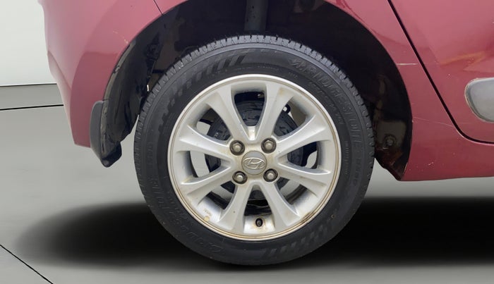 2015 Hyundai Grand i10 ASTA AT 1.2 KAPPA VTVT, Petrol, Automatic, 50,222 km, Right Rear Wheel