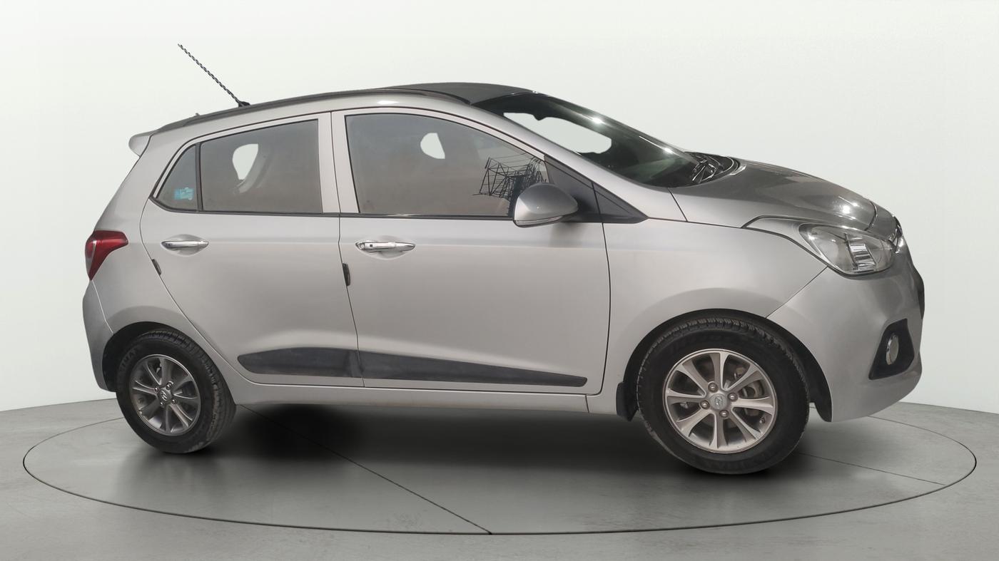 2016 Hyundai Grand i10 ASTA (O) AT 1.2 KAPPA VTVT, Petrol, Automatic, 55,073 km, Right Front Diagonal