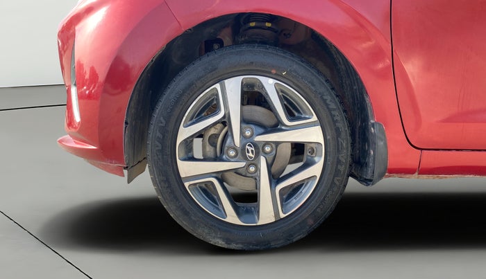 2020 Hyundai AURA SX 1.2 (O), Petrol, Manual, 53,025 km, Left Front Wheel