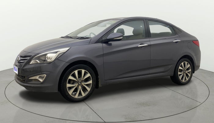 2015 Hyundai Verna FLUIDIC 1.6 CRDI S(O) 4S, Diesel, Manual, 99,327 km, Left Front Diagonal