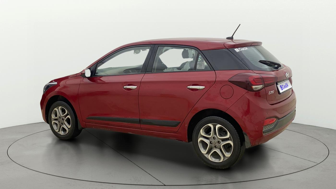 2019 Hyundai Elite i20 ASTA (O) CVT, Petrol, Automatic, 59,033 km, Left Back Diagonal