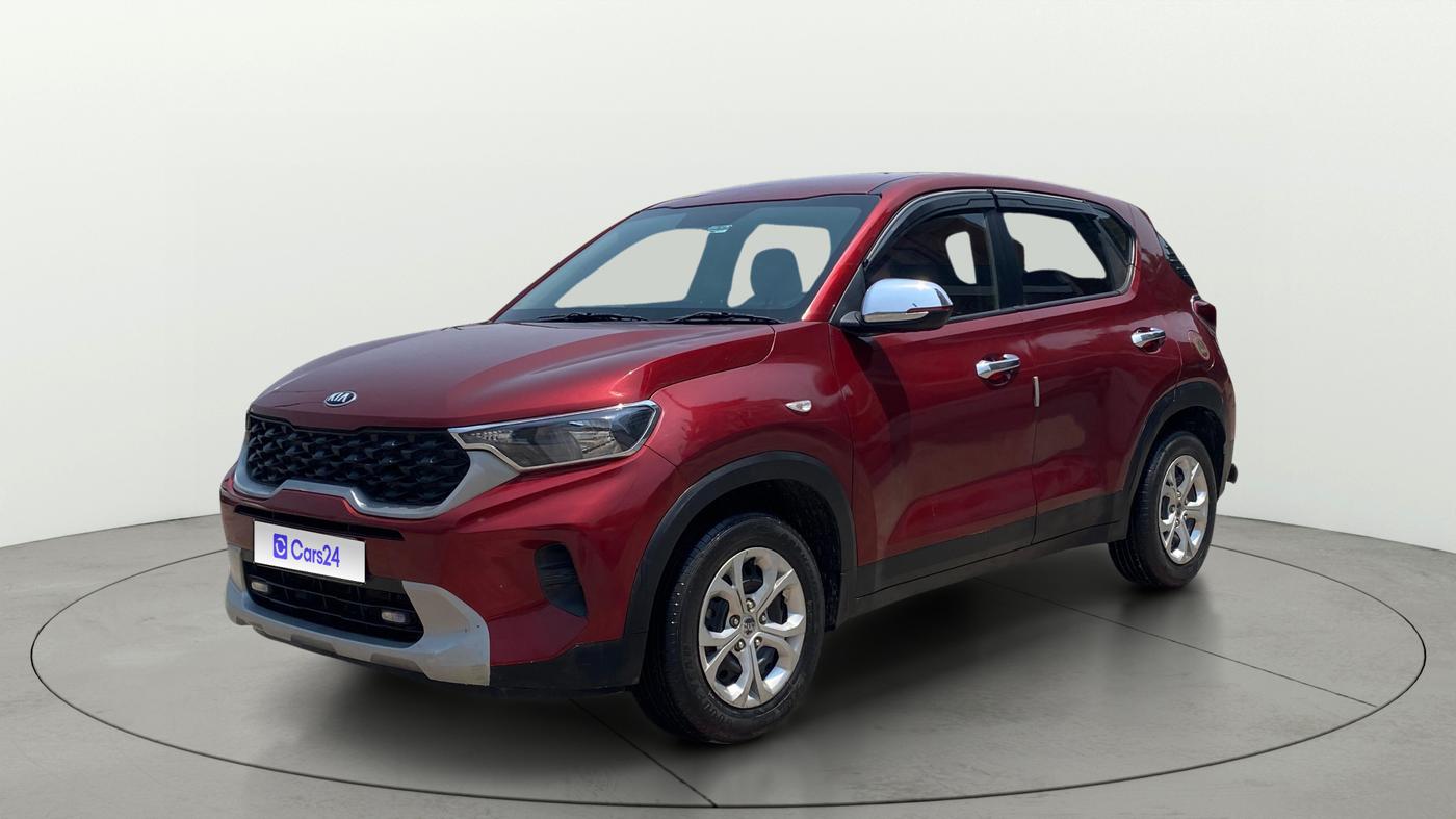 2020 KIA SONET HTE 1.2, Petrol, Manual, 57,816 km, Left Front Diagonal