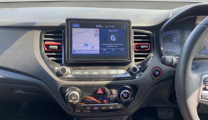 2021 Hyundai Verna SX (O) 1.0 TURBO DCT, Petrol, Automatic, 38,367 km, Air Conditioner