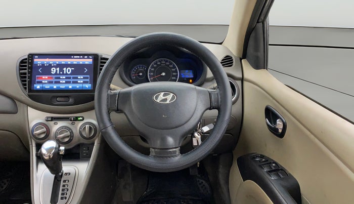 2012 Hyundai i10 SPORTZ 1.2 AT, Petrol, Automatic, 28,115 km, Steering Wheel Close Up