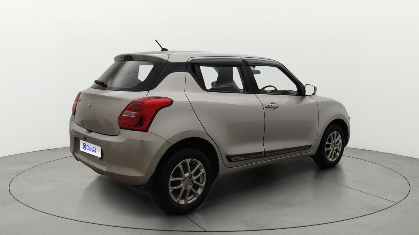 2021 Maruti Swift ZXI AMT, Petrol, Automatic, 46,920 km, Right Back Diagonal
