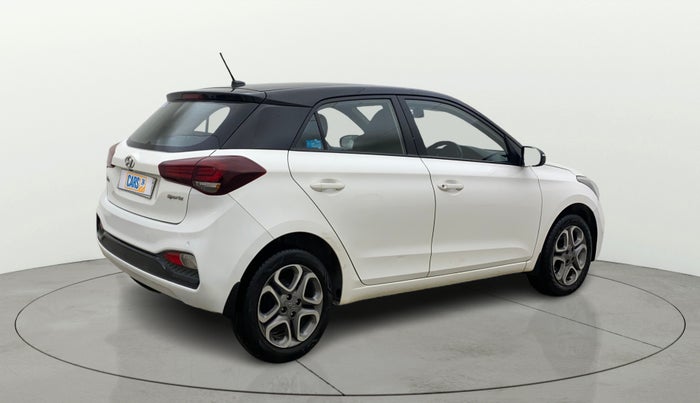 2019 Hyundai Elite i20 SPORTZ PLUS 1.2 DUAL TONE, Petrol, Manual, 1,07,519 km, Right Back Diagonal