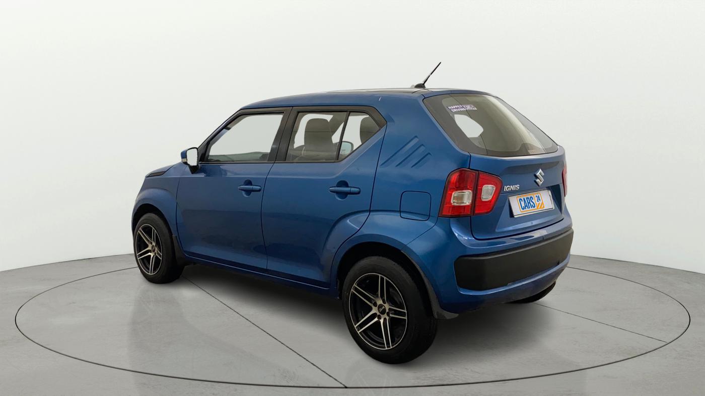 2018 Maruti IGNIS DELTA 1.2 AMT, Petrol, Automatic, 37,357 km, Left Back Diagonal
