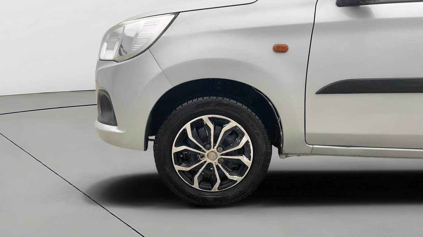 2015 Maruti Alto K10 VXI (O), Petrol, Manual, 38,958 km, Left Front Wheel