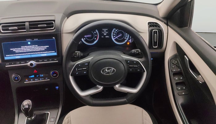 2022 Hyundai Creta SX 1.5 PETROL, Petrol, Manual, 85,802 km, Steering Wheel Close Up