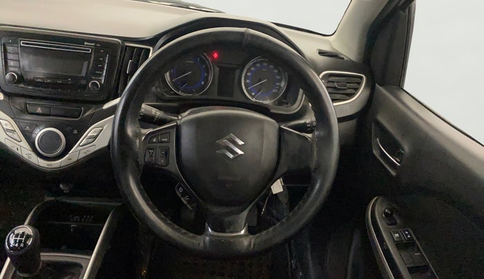 2016 Maruti Baleno DELTA PETROL 1.2, Petrol, Manual, 42,836 km, Steering Wheel Close Up