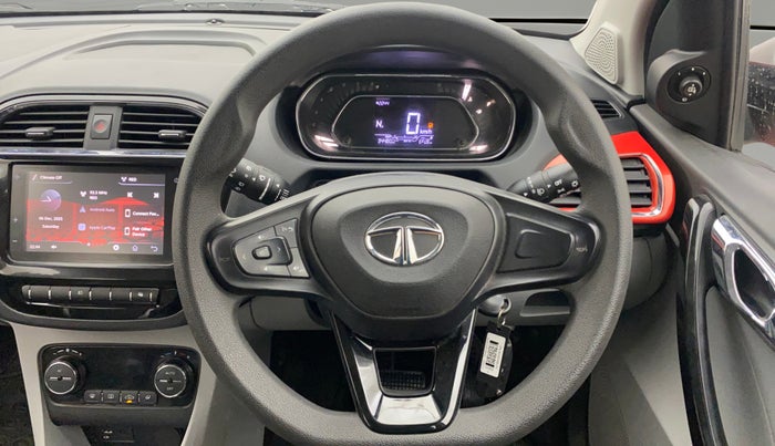 2020 Tata Tiago XZA PLUS DUAL TONE PETROL, Petrol, Automatic, 34,480 km, Steering Wheel Close Up