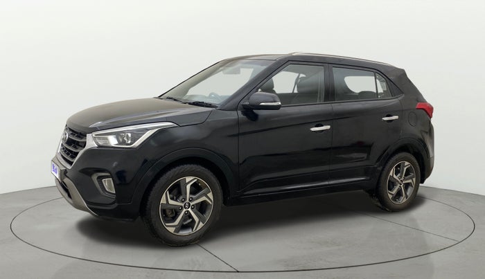 2018 Hyundai Creta SX AT 1.6 PETROL, Petrol, Automatic, 75,361 km, Left Front Diagonal