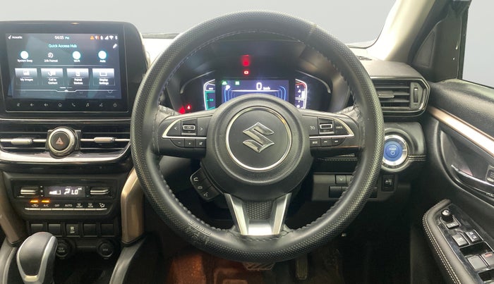 2023 Maruti Grand Vitara ZETA PLUS  HYBRID ECVT, Hybrid, Automatic, 48,890 km, Steering Wheel Close Up