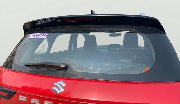 2022 Maruti BREZZA ZXI + SMART HYBRID DUAL TONE, Petrol, Manual, 28,115 km, Rear Wiper