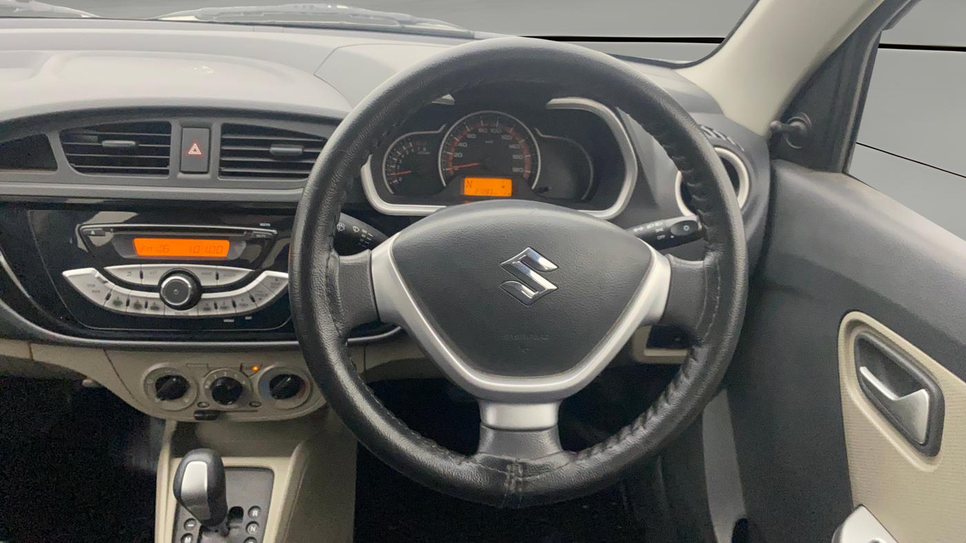 2018 Maruti Alto K10 VXI (O) AMT, Petrol, Automatic, 21,269 km, Steering Wheel Close Up