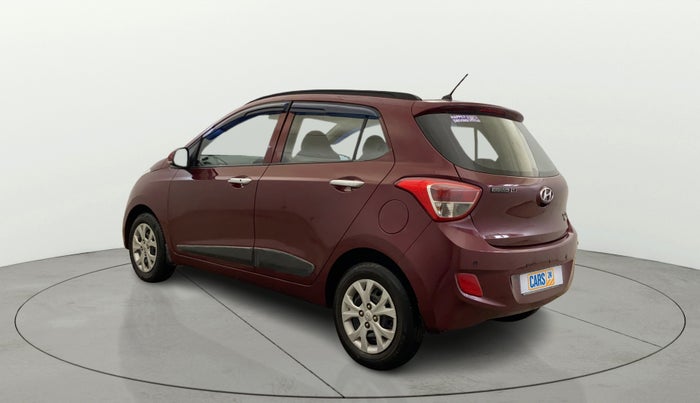 2014 Hyundai Grand i10 SPORTZ 1.2 KAPPA VTVT, CNG, Manual, 48,288 km, Left Back Diagonal