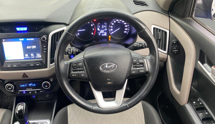 2018 Hyundai Creta SX AT 1.6 PETROL, Petrol, Automatic, 20,744 km, Steering Wheel Close Up