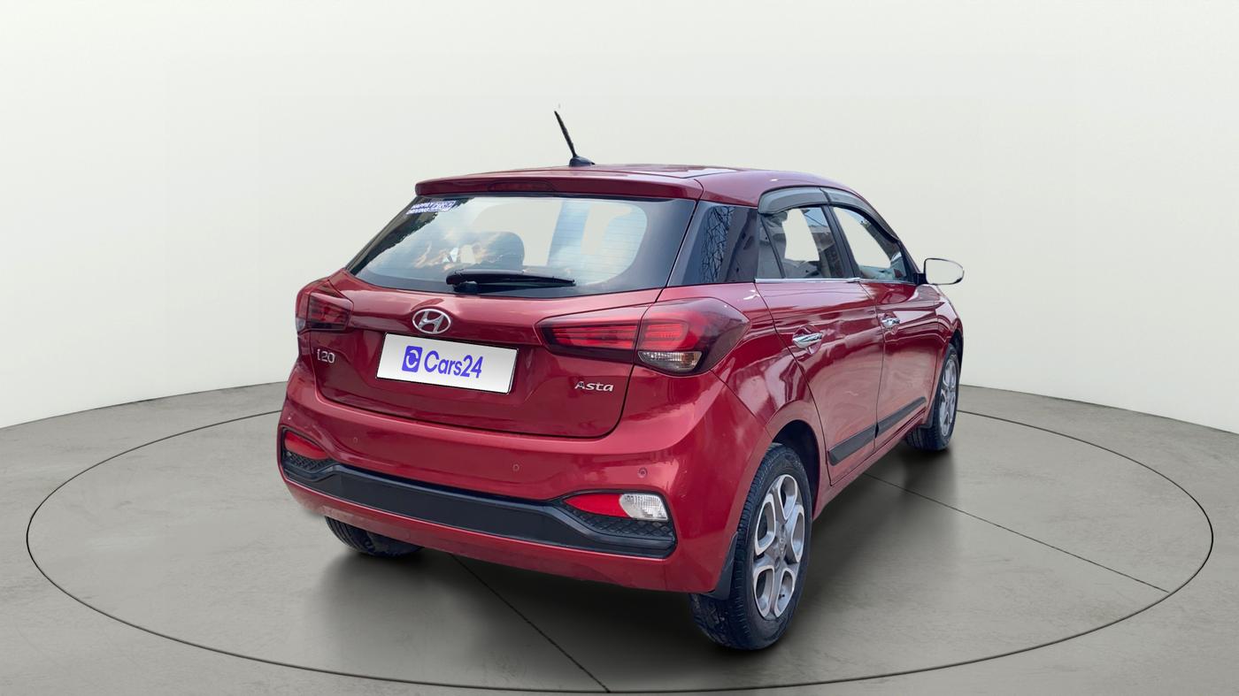 2019 Hyundai Elite i20 ASTA 1.2 (O), Petrol, Manual, 48,369 km, Right Back Diagonal