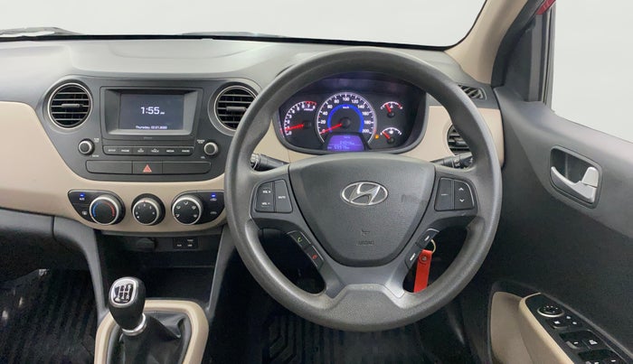 2017 Hyundai Grand i10 SPORTZ 1.2 KAPPA VTVT, Petrol, Manual, 59,923 km, Steering Wheel Close Up
