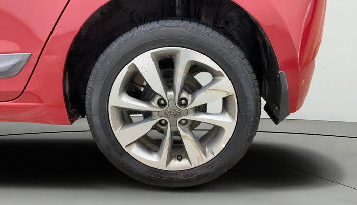 2014 Hyundai Elite i20 ASTA 1.2, Petrol, Manual, 1,09,430 km, Left Rear Wheel