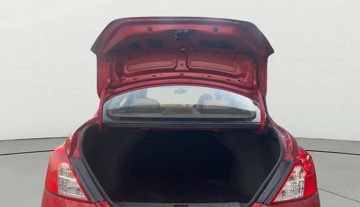 2013 Nissan Sunny XV DIESEL, Diesel, Manual, 1,20,954 km, Boot Door Open