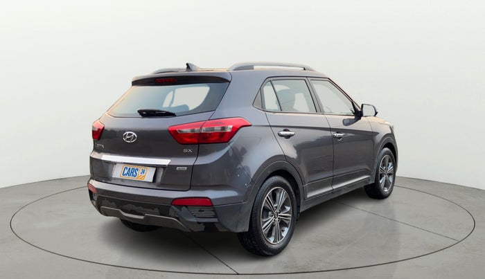 2016 Hyundai Creta SX PLUS AT 1.6 PETROL, CNG, Automatic, 61,285 km, Right Back Diagonal