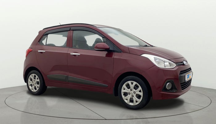 2015 Hyundai Grand i10 SPORTZ 1.2 KAPPA VTVT, Petrol, Manual, 67,639 km, Right Front Diagonal