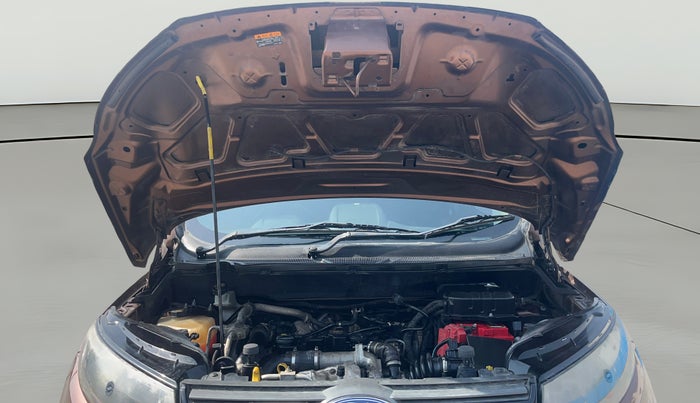 2017 Ford Ecosport TITANIUM 1.5L DIESEL, Diesel, Manual, 1,29,287 km, Open Bonet