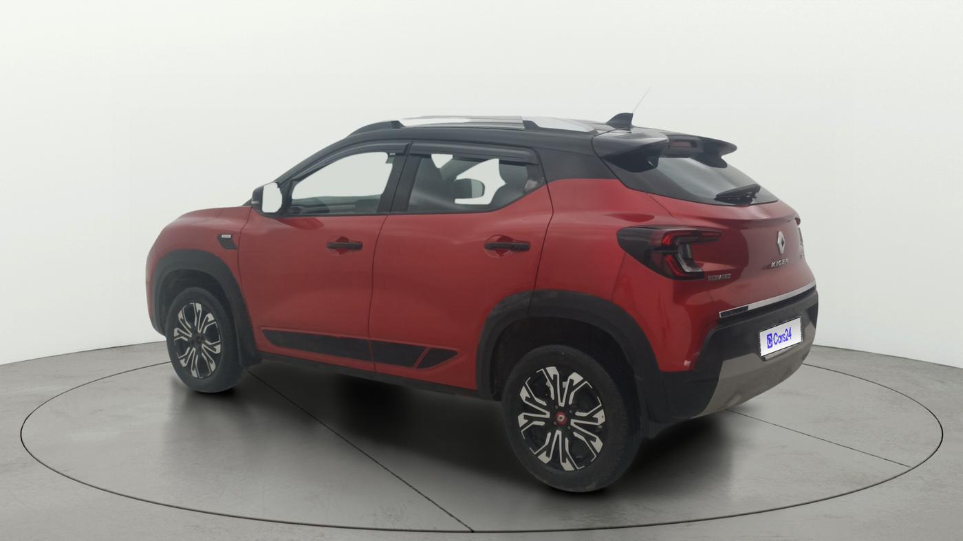 2023 Renault Kiger RXZ TURBO CVT, Petrol, Automatic, 13,117 km, Left Back Diagonal