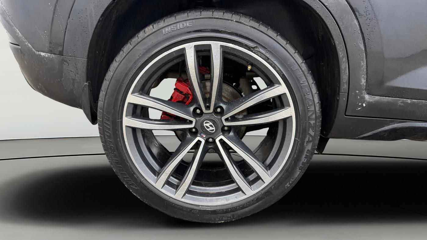 2023 Hyundai Creta SX (O) 1.5 Diesel AT Knight Edition, Diesel, Automatic, 72,509 km, Right Rear Wheel